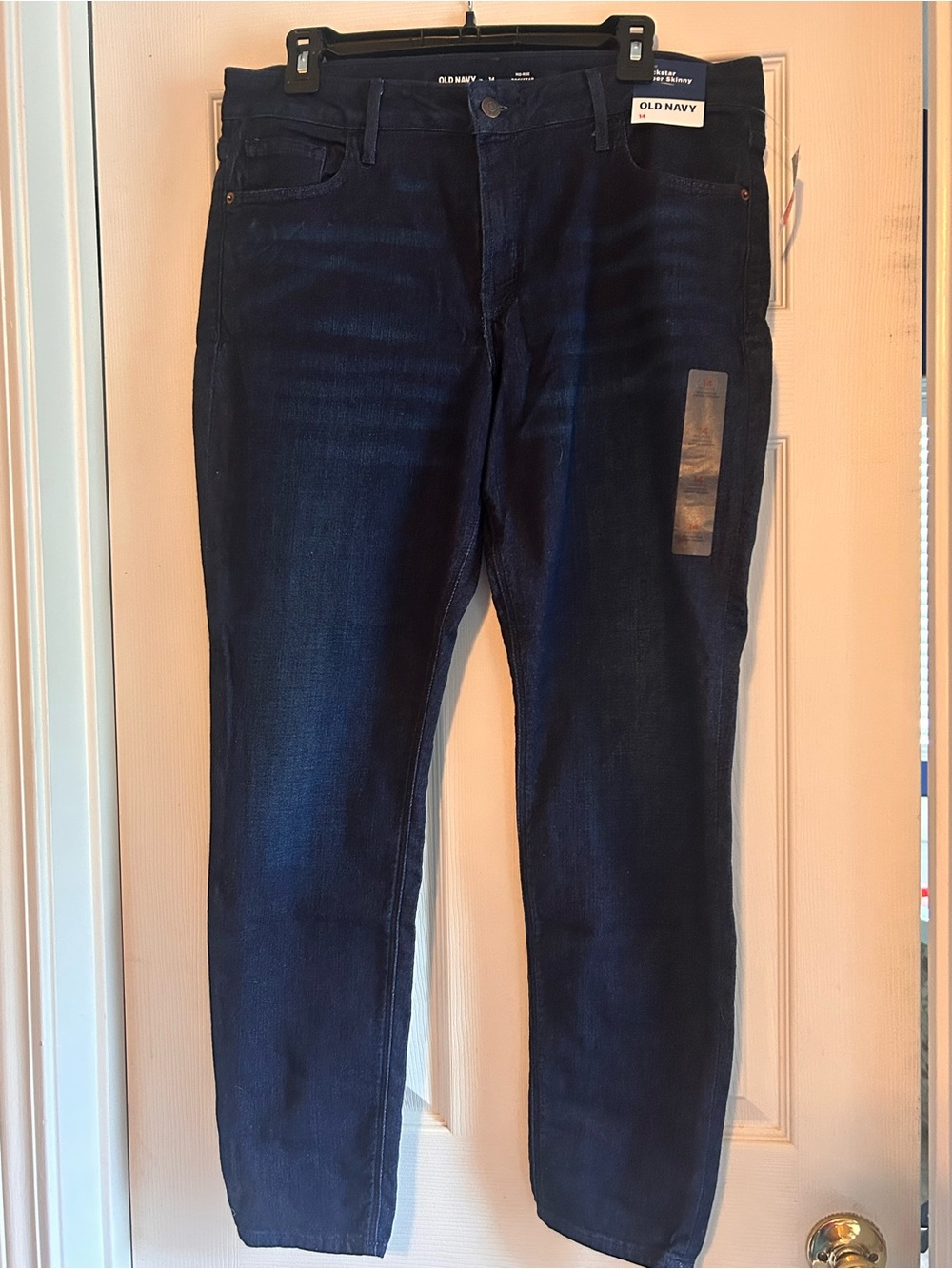 Old Navy Women's Dark Blue Skinny Jeans